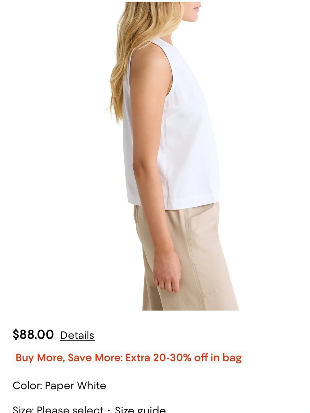 NIC+ZOE lightweight sleeveless